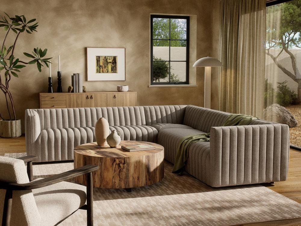 Four Hands - Grayson - Augustine 3-Piece Sectional - Orly Natural - 234067-001 veiw 4