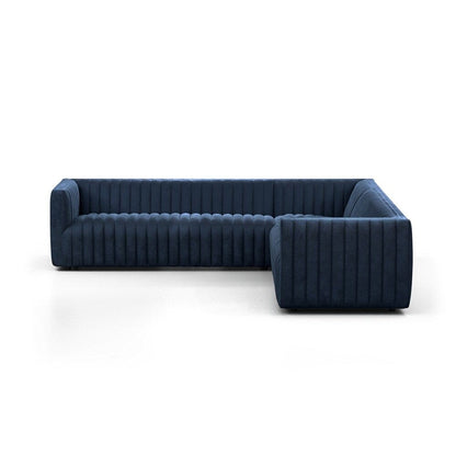 Four Hands - Grayson - Augustine 3-Piece Sectional - Sapphire Navy - 234067-004 veiw 2