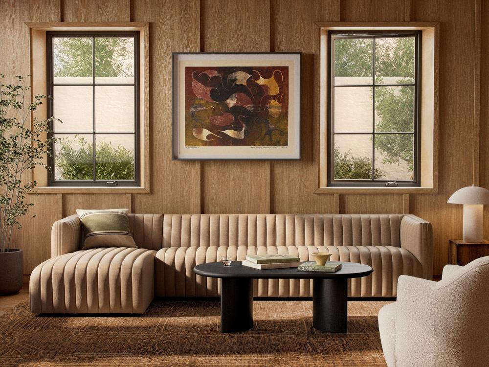 Four Hands - Grayson - Augustine 2-Piece Sectional - Palermo Drift - 234064-005 veiw 4