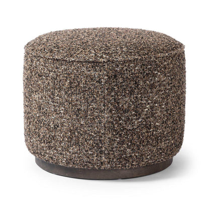 Four Hands - Westgate - Sinclair Round Ottoman - Ivan Granite - 106074-018 veiw 1