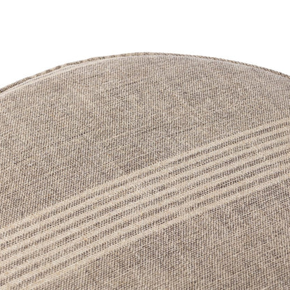 Four Hands - Westgate - Sinclair Round Ottoman - Manchester Flint - 106074-020 veiw 8