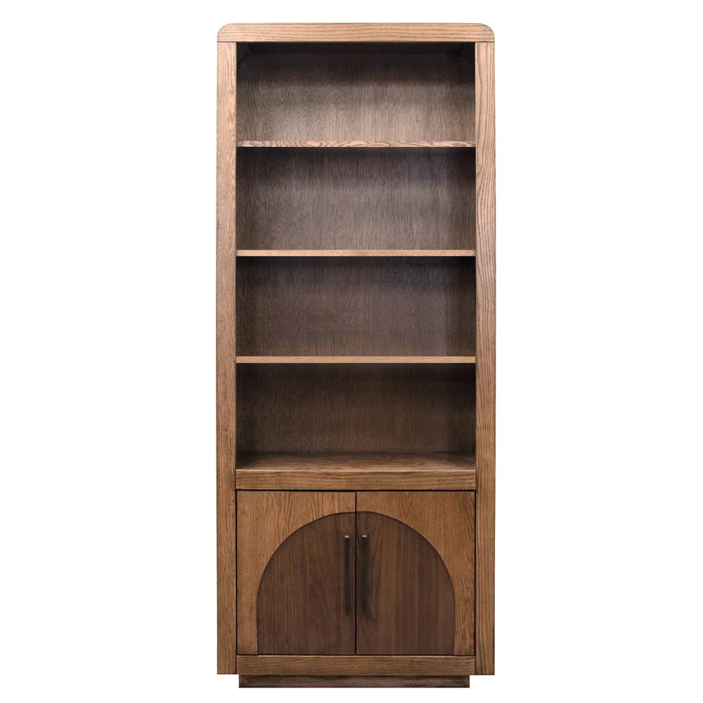 Legends Furniture - Eclipse 78 inch High Bookcase Pier in Bourbon and Walnut - EC3201.OBR veiw 2