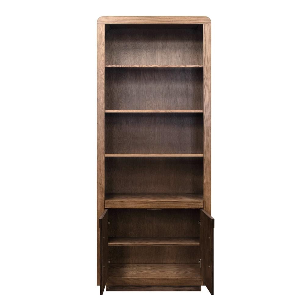 Legends Furniture - Eclipse 78 inch High Bookcase Pier in Bourbon and Walnut - EC3201.OBR veiw 3