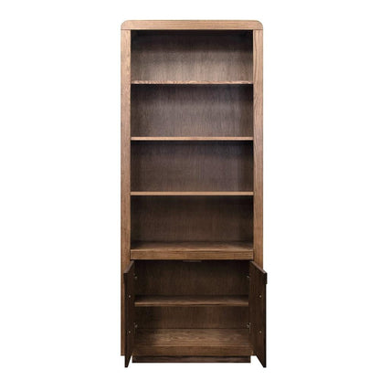 Legends Furniture - Eclipse 78 inch High Bookcase Pier in Bourbon and Walnut - EC3201.OBR veiw 3