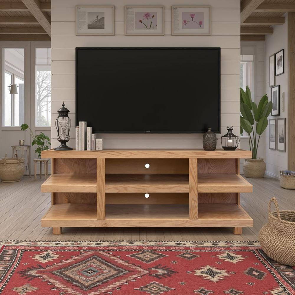 Legends Furniture - Laurel Canyon 64 inch TV Stand for TVs up to 70 inches in Natural - LC1210.NAT veiw 6