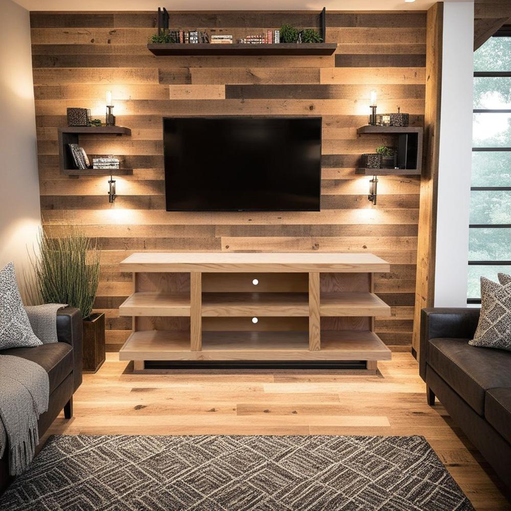 Legends Furniture - Laurel Canyon 64 inch TV Stand for TVs up to 70 inches in Natural - LC1210.NAT veiw 7