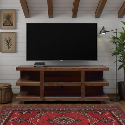 Legends Furniture - Laurel Canyon 64 inch TV Stand for TVs up to 70 inches in Oak Bourbon - LC1210.OBR veiw 6