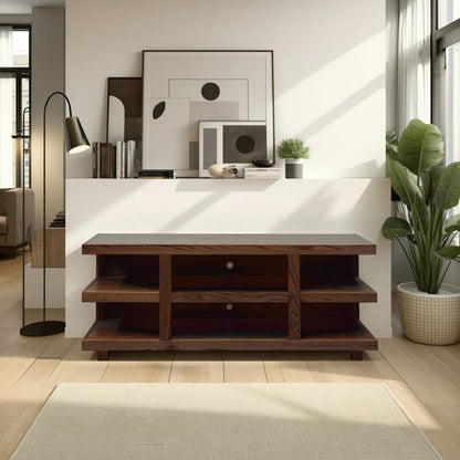 Legends Furniture - Laurel Canyon 64 inch TV Stand for TVs up to 70 inches in Oak Bourbon - LC1210.OBR veiw 7