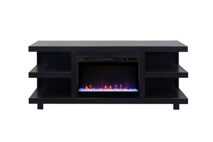 Legends Furniture - Laurel Canyon 65 inch Fireplace TV Stand for TVs up to 75 inches in Clove - LC5210.CLV veiw 1