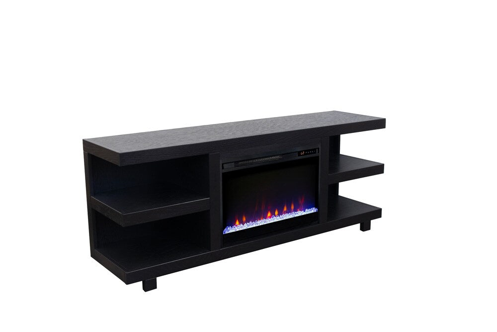 Legends Furniture - Laurel Canyon 65 inch Fireplace TV Stand for TVs up to 75 inches in Clove - LC5210.CLV veiw 2