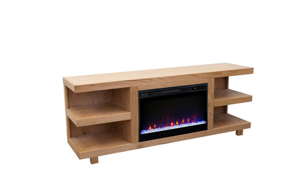 Legends Furniture - Laurel Canyon 65 inch Fireplace TV Stand for TVs up to 75 inches in Natural - LC5210.NAT veiw 2