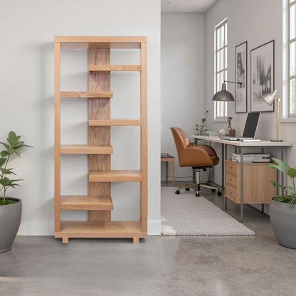 Legends Furniture - Laurel Canyon 80 inch high Bookshelf in Natural - LC6678.NAT veiw 6