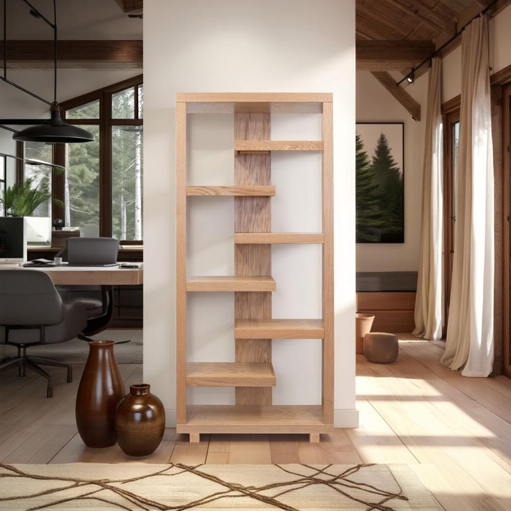 Legends Furniture - Laurel Canyon 80 inch high Bookshelf in Natural - LC6678.NAT veiw 7