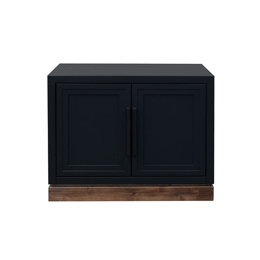 Legends Furniture - Nora Modular 2-Door Base Cabinet in Black and Whiskey - NO1210.SWK veiw 1