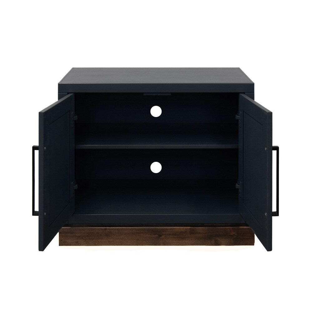 Legends Furniture - Nora Modular 2-Door Base Cabinet in Black and Whiskey - NO1210.SWK veiw 3