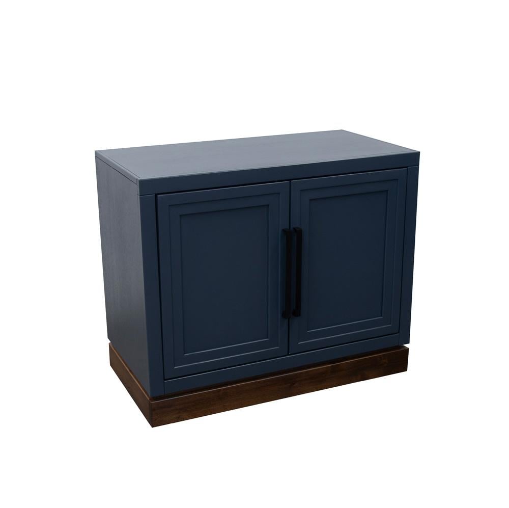 Legends Furniture - Nora Modular 2-Door Base Cabinet in Blue Denim and Whiskey - NO1210.BWK veiw 2