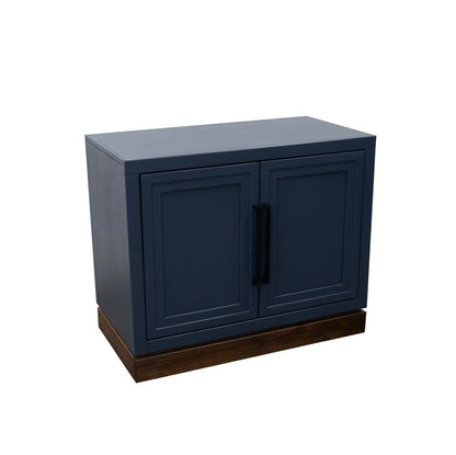 Legends Furniture - Nora Modular 2-Door Base Cabinet in Blue Denim and Whiskey - NO1210.BWK veiw 2