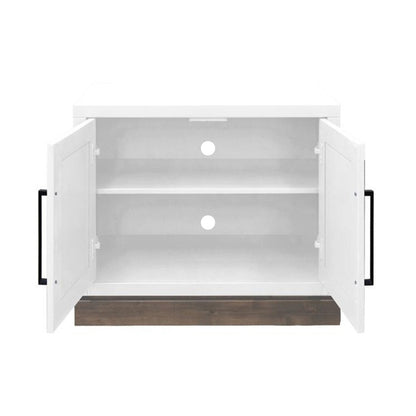 Legends Furniture - Nora Modular 2-Door Base Cabinet in Jasmine Whitewash and Barnwood - NO1210.BJW veiw 3