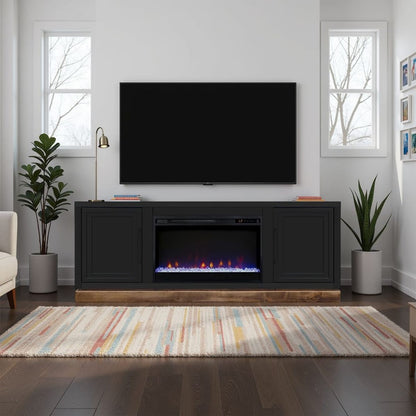 Legends Furniture - Nora 64 inch Fireplace TV Stand in Black and Whiskey - NO5210.SWK view 6