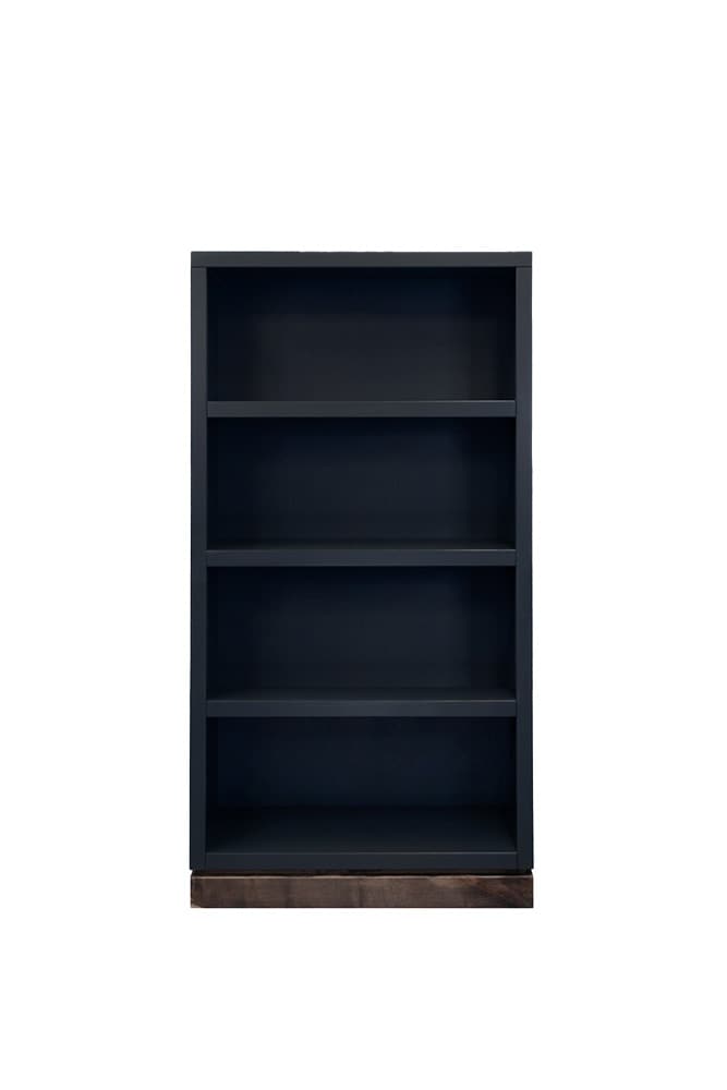 Legends Furniture - Nora Modular 60 inch High Bookshelf in Black and Whiskey - NO6860.SWK veiw 1