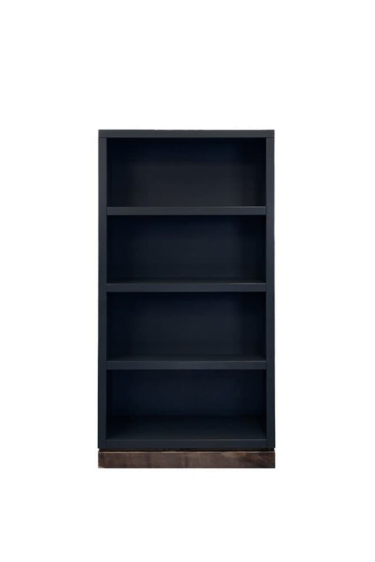 Legends Furniture - Nora Modular 60 inch High Bookshelf in Black and Whiskey - NO6860.SWK veiw 1