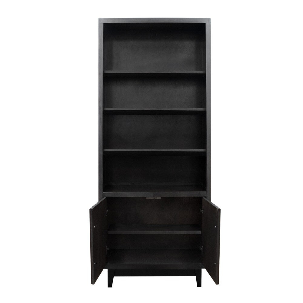 Legends Furniture - Radiance 78 inch High Bookcase Pier in Black - RA3201.SLS veiw 3