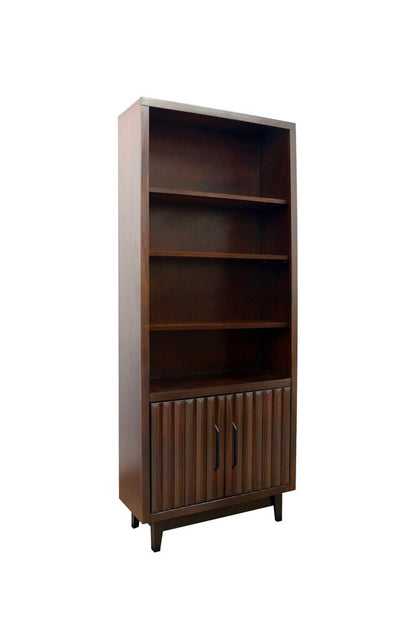 Legends Furniture - Radiance 78 inch High Bookcase Pier in Rosewood - RA3201.RWM veiw 2