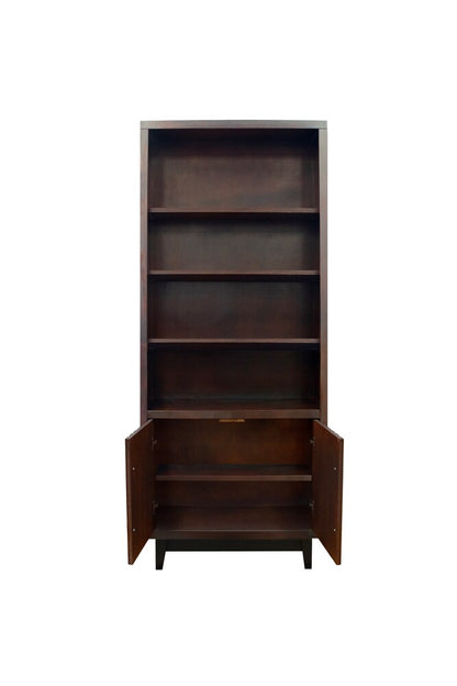 Legends Furniture - Radiance 78 inch High Bookcase Pier in Rosewood - RA3201.RWM veiw 3