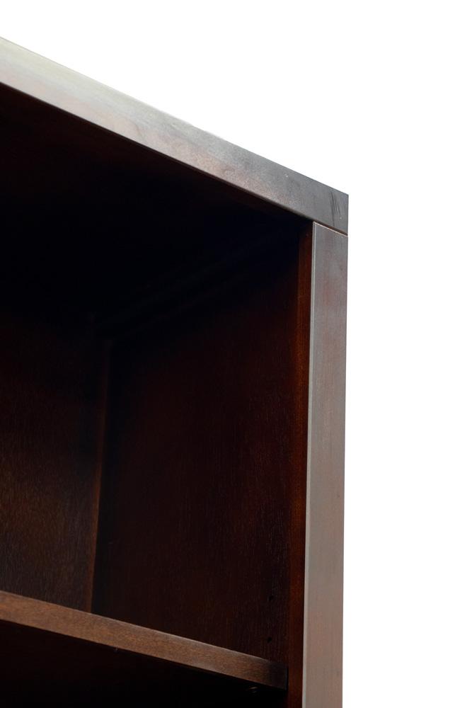 Legends Furniture - Radiance 78 inch High Bookcase Pier in Rosewood - RA3201.RWM veiw 4