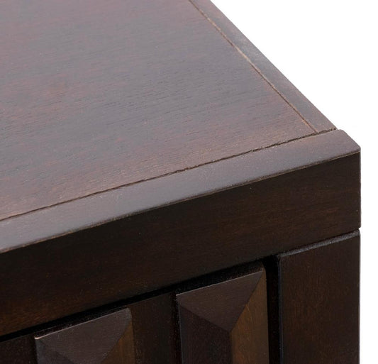 Legends Furniture - Radiance 75 inch Fireplace TV Stand in Rosewood - RA5210.RWM veiw 2