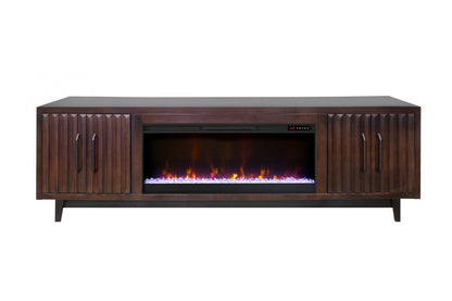 Legends Furniture - Radiance 94 inch Fireplace TV Stand in Rosewood - RA5410.RWM veiw 1