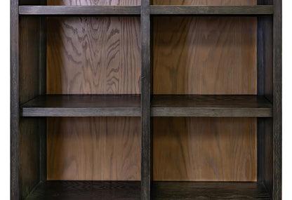 Martin Furniture - Olivia - Modern Wood Arched Display Cabinet/Bookcase, Office Shelving, Storage Cabinet, Fully Assembled, Black veiw 9
