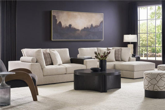 Vanguard Furniture - Aiden Spot Table - Flint  - P523E veiw 2