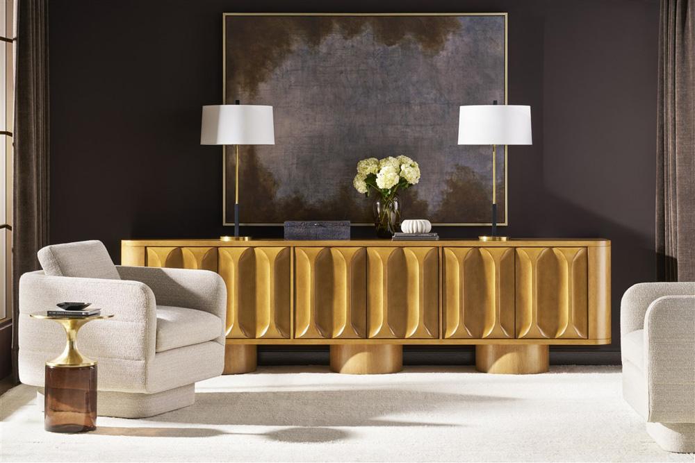 Vanguard Furniture - Aiden Spot Table - Sienna - P522E veiw 4