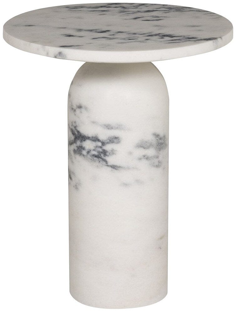 Vanguard Furniture - Canyon End Table - Ambaji White - P107E veiw 1