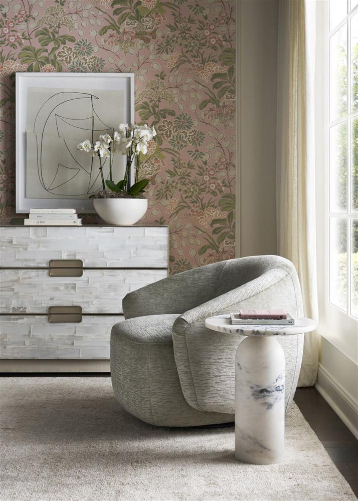 Vanguard Furniture - Canyon End Table - Ambaji White - P107E veiw 4