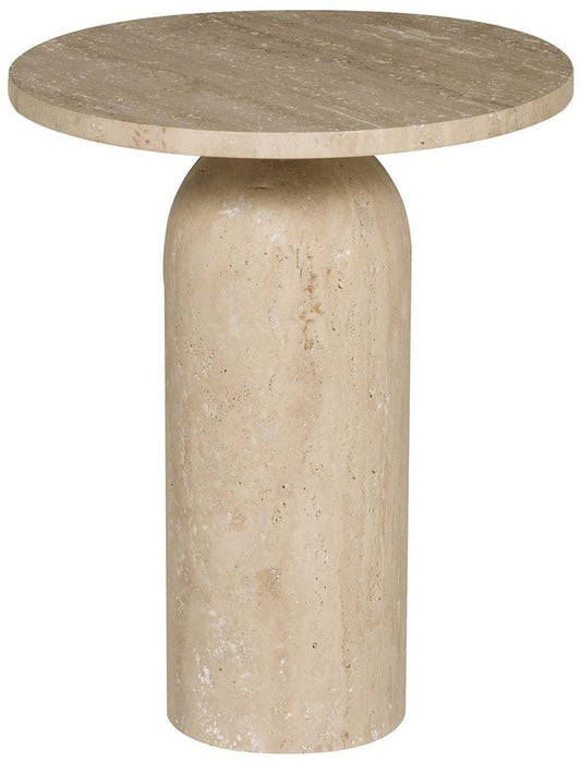 Vanguard Furniture - Canyon End Table - Weathered Travertine - P109E veiw 1