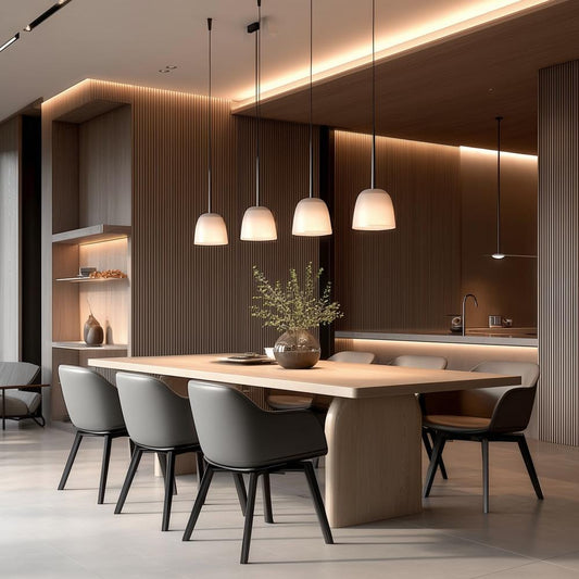 Salted Oak - Pacifica Solid Natural Oak Contempory 72in Dining Table - STO1306-72-RWO veiw 1