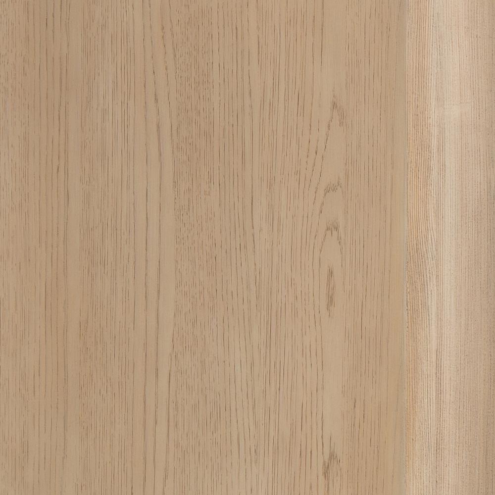 Salted Oak - Pacifica Solid Natural Oak Contempory 84in Dining Table - STO1306-84-RWO veiw 6