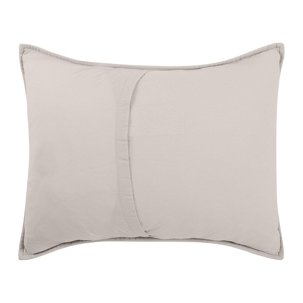 Villa by Classic Home - Anessa Linen Blend Standard Sham - Beige - V240004 veiw 2
