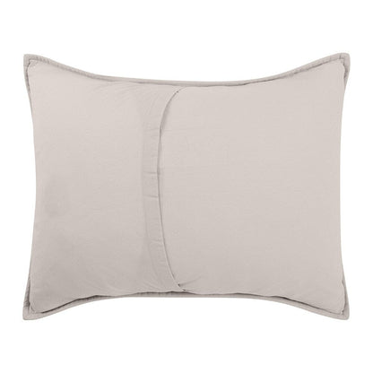 Villa by Classic Home - Anessa Linen Blend Standard Sham - Beige - V240004 veiw 2