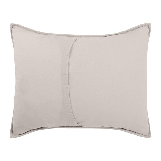 Villa by Classic Home - Anessa Linen Blend Standard Sham - Beige - V240004 veiw 2