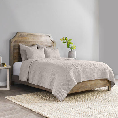 Villa by Classic Home - Anessa Linen Blend Standard Sham - Beige - V240004 veiw 6