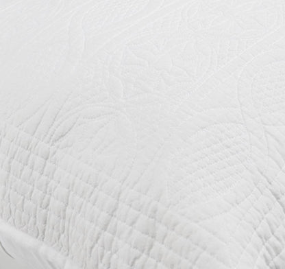 Villa by Classic Home - Anessa Linen Blend Standard Sham - White - V230077 veiw 3
