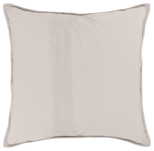 Villa by Classic Home - Anessa Linen Blend Euro Sham - Beige - V240002 veiw 2
