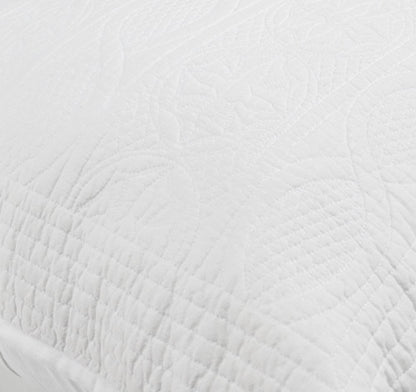 Villa by Classic Home - Anessa Linen Blend Euro Sham - White - V230076 veiw 3