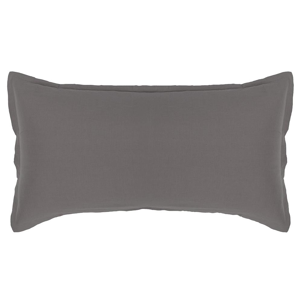 Villa by Classic Home - Arcadia Linen Blend King Sham - Gray - V200013 veiw 1
