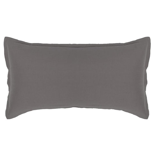 Villa by Classic Home - Arcadia Linen Blend King Sham - Gray - V200013 veiw 1