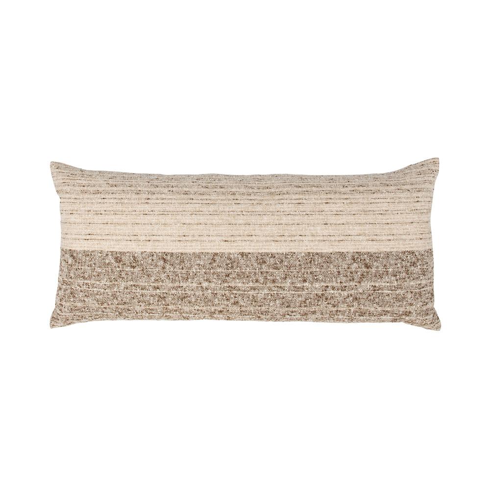 Villa by Classic Home - Beryl 16x36 Linen Blend Fabric Throw Pillow - Coco Brown - V310023 veiw 1