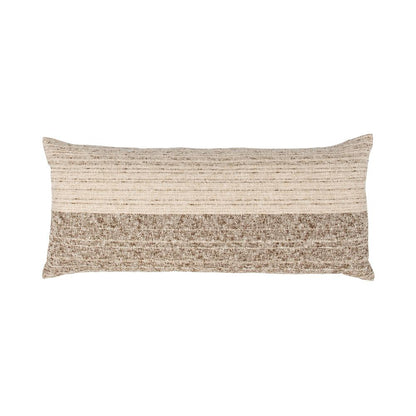 Villa by Classic Home - Beryl 16x36 Linen Blend Fabric Throw Pillow - Coco Brown - V310023 veiw 1